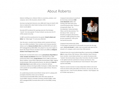Roberto Schilling – About