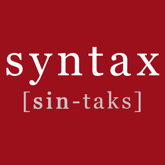 Syntax